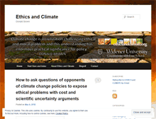 Tablet Screenshot of ethicsandclimate.org